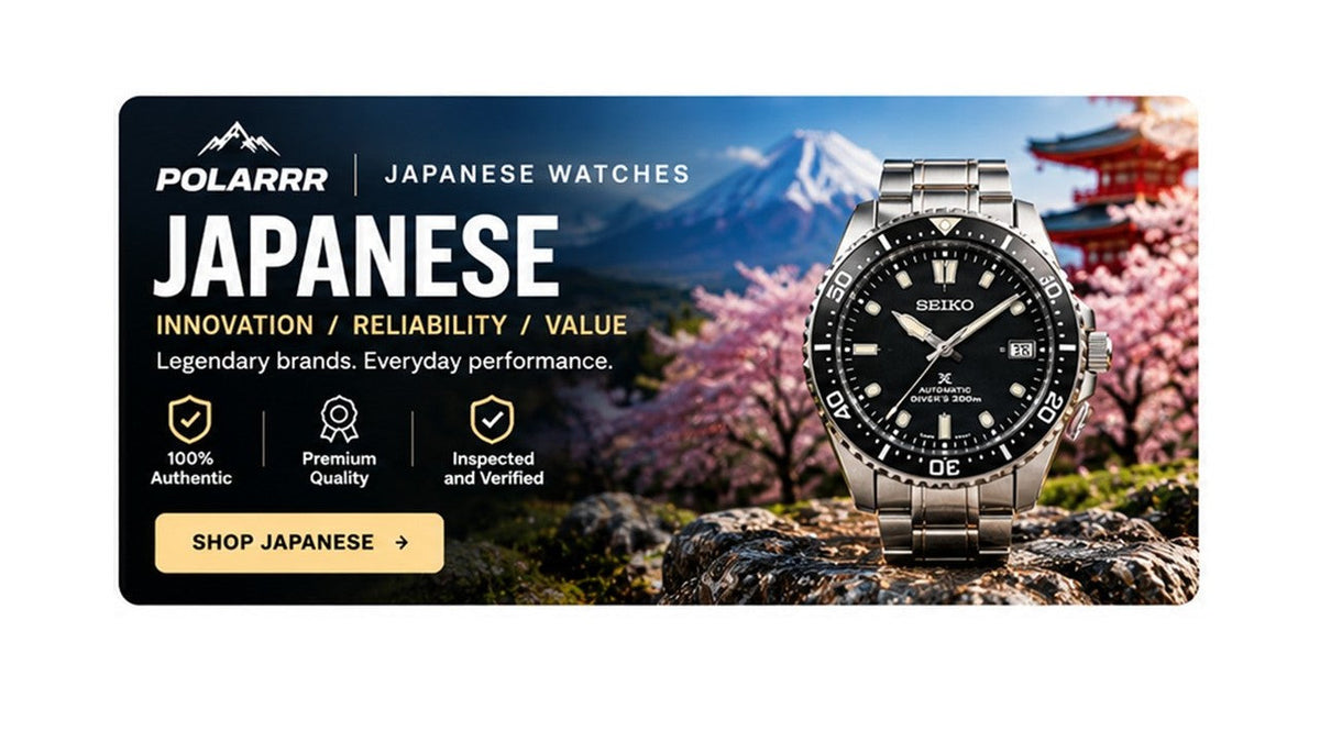 Watches from Japan