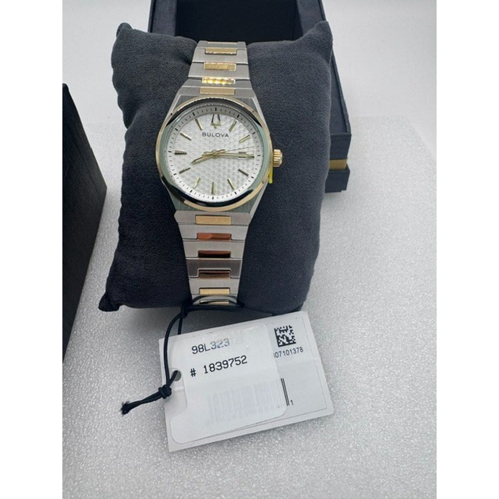 NEW Bulova Women's Classic Two-Tone Stainless Steel Quartz Watch 98L323