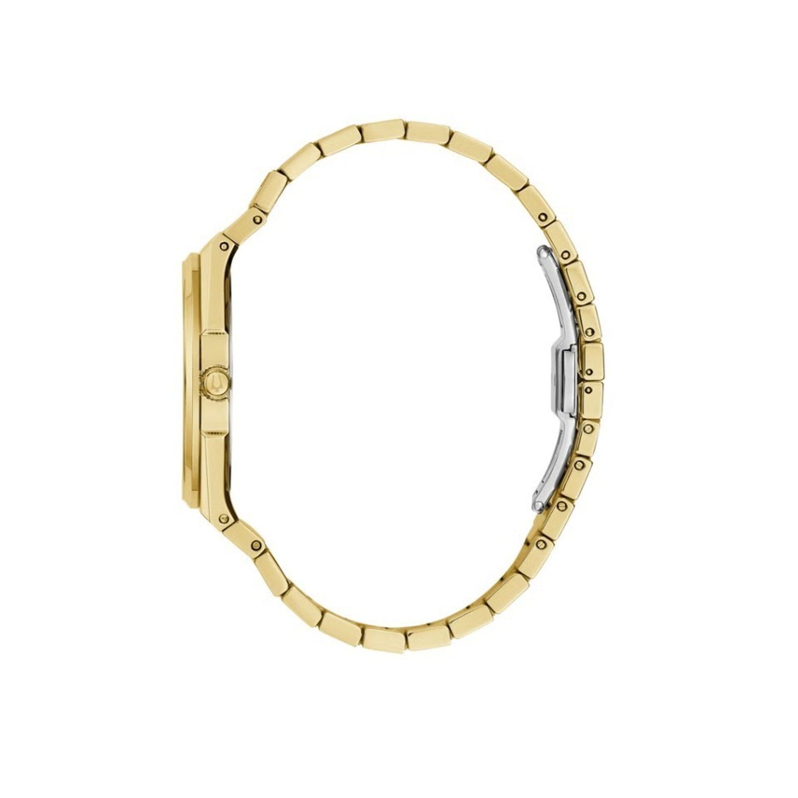 Bulova Classic Gold Stainless Steel Quartz Men's Watch 39mm 97B233 MSRP $425