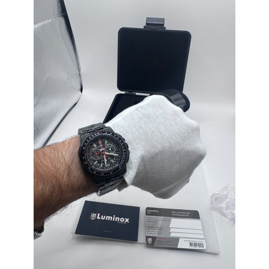 NEW Luminox F-22 Raptor Black Titanium Men's Quartz Watch XA.9272