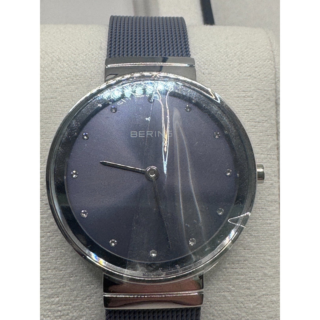 Bering Classic 10131-909 Lavender Dial Mesh Stainless Steel Women’s Watch