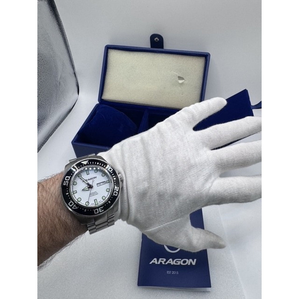 Aragon A054WHT Divemaster NH36A 50mm