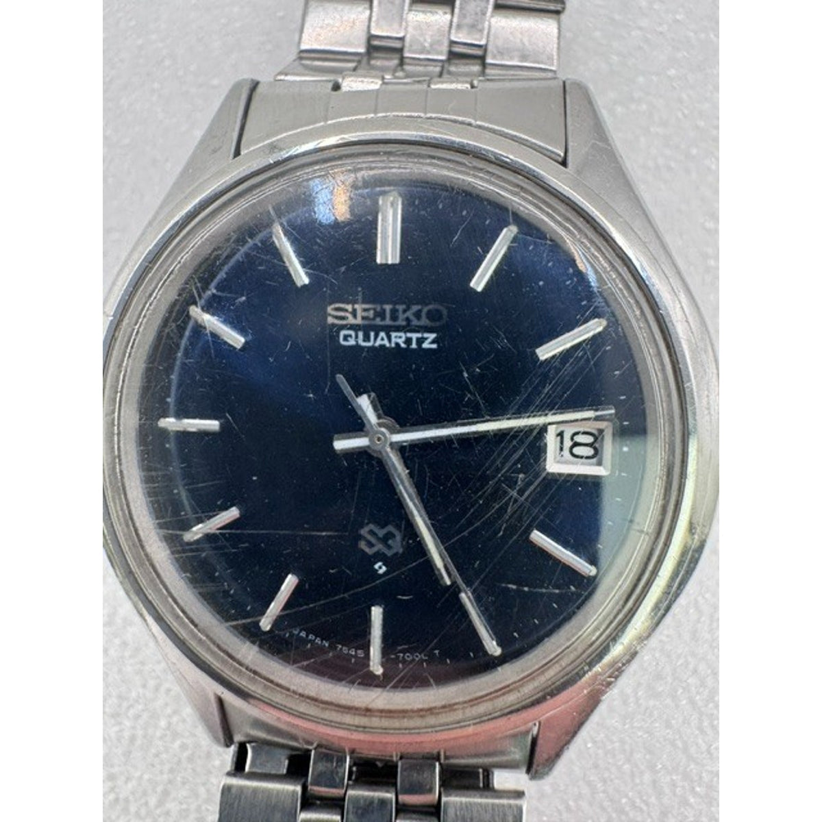 Vintage Seiko Quartz Mens Watch 7545-7009