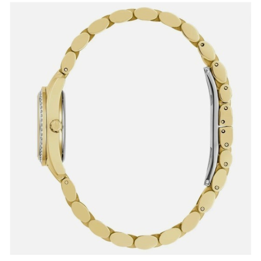 Bulova Classic Gemmed Diamond Stainless Steel Quartz Women's Watch - 98L315