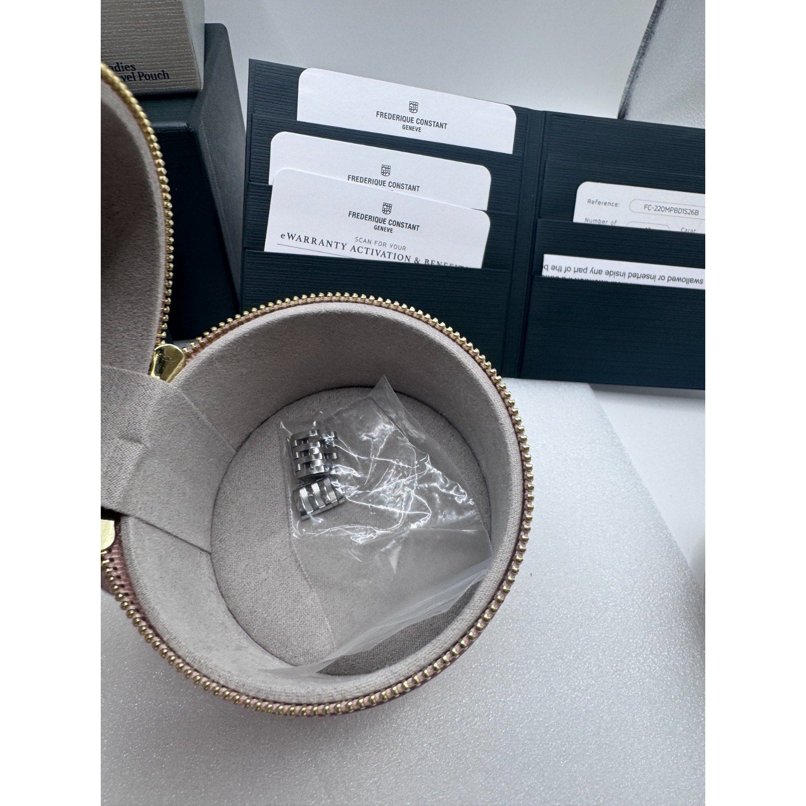 Frederique Constant Slimline Women's watch FC-220MPBD1S26B Brand NEW