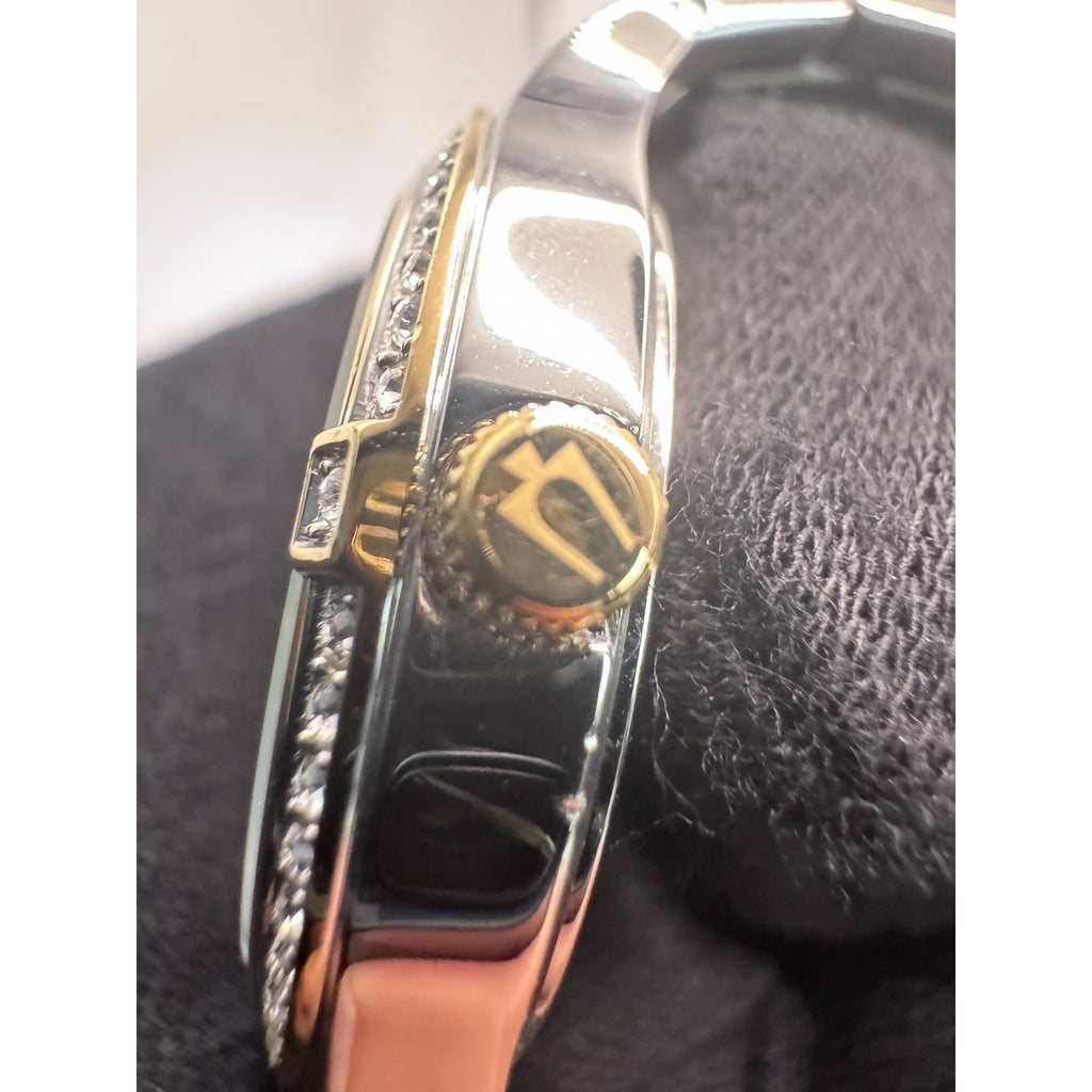 Bulova Women's Quartz Crystal Accent Two-Tone 32mm Watch 98L273 $375 RETAIL