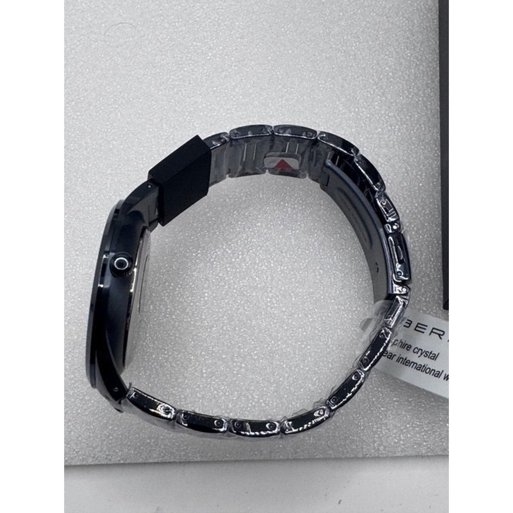 Bering Slim Solar Black Dial 42mm 5ATM Men s Watch 14442-797 MSRP $279