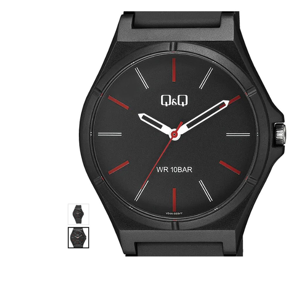 Brand new stickers Q&Q by CITIZEN 10 Bar Water Resistant Men's Watch v04a-003vy