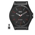 Brand new stickers Q&Q by CITIZEN 10 Bar Water Resistant Men's Watch v04a-003vy