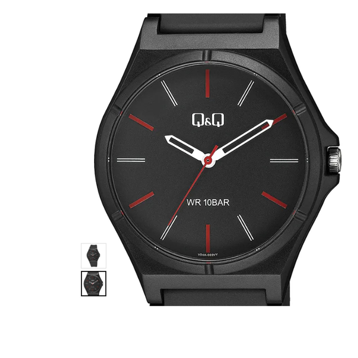Brand new stickers Q&Q by CITIZEN 10 Bar Water Resistant Men's Watch v04a-003vy
