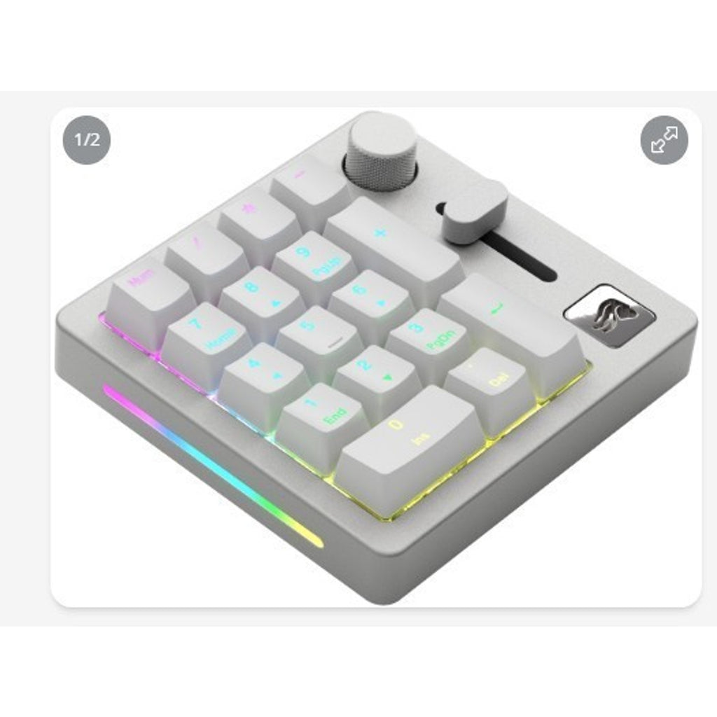 New Glorious Gmmk Numpad Keypad GLO-GMMK-NP-FOX-W