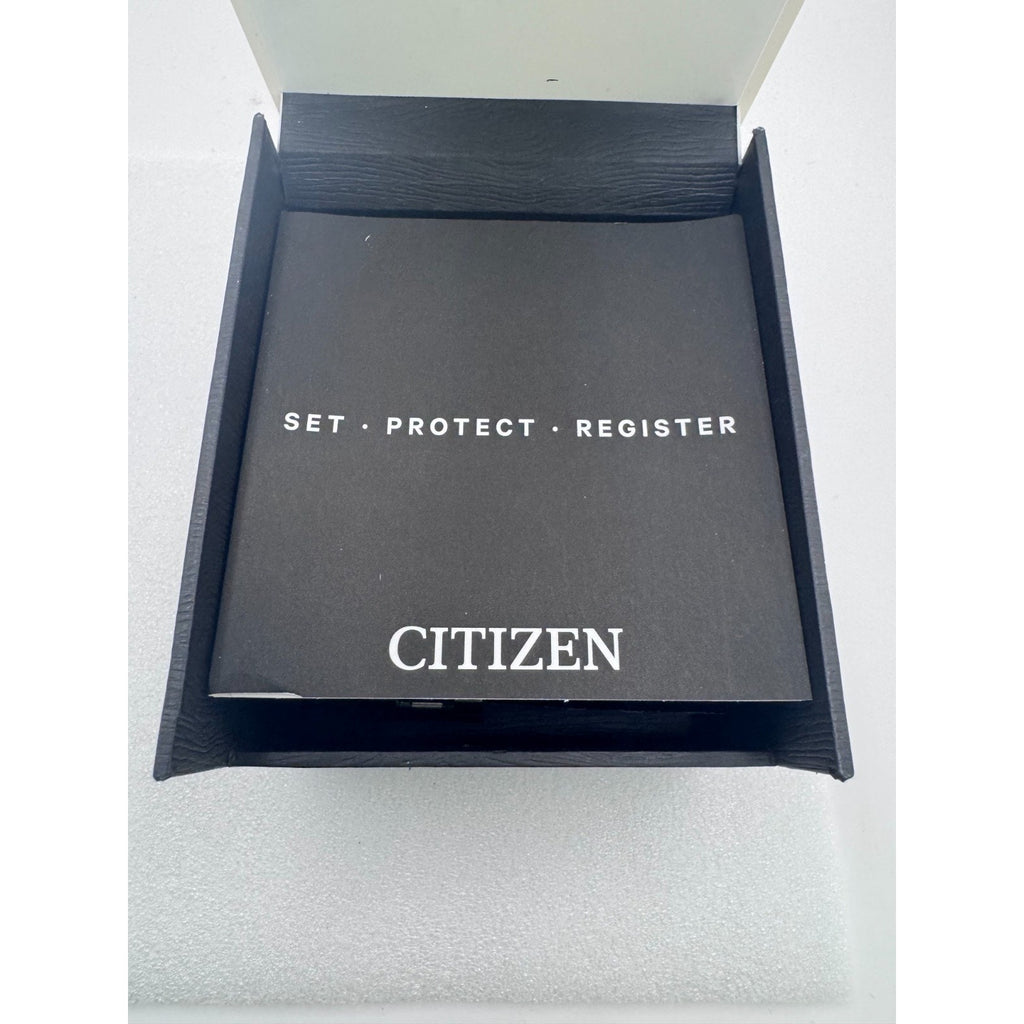 Citizen Eco Drive Men's Nighthawk Chronograph Grey Watch CA4377-53H $575 RETAIL
