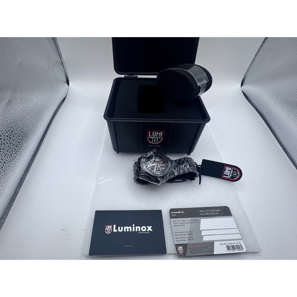 NEW Luminox F-22 Raptor Black Titanium Men's Quartz Watch XA.9272