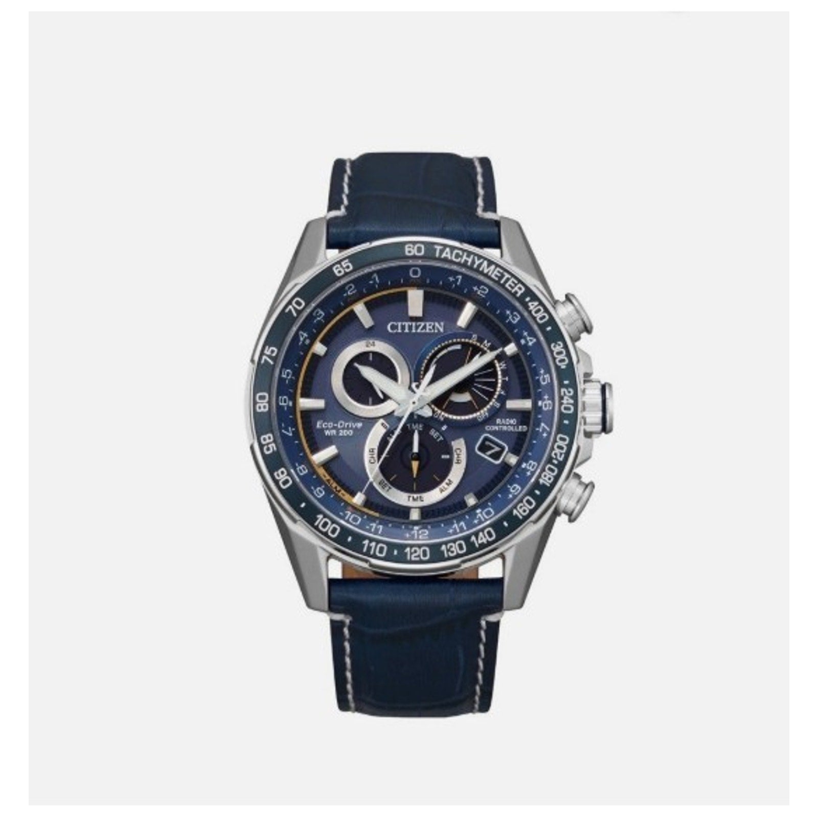 NEW Citizen NAVY CB5918-02L Atomic Time Eco-Drive Perpetual Calendar Men's Watch