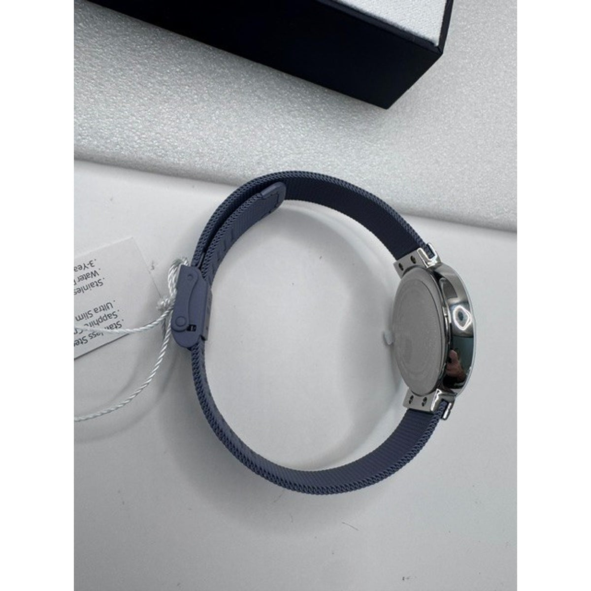 SWAROVSKI Bering Women's Watch Classic 10131-909 Lavender Dial Mesh Stainless Steel
