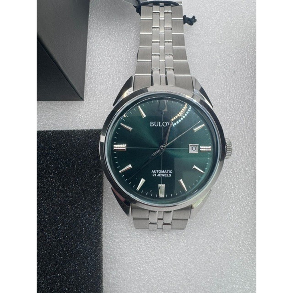 Bulova Sutton 96B424 Sutton Stainless Steel Automatic Men's Watch New MSRP- $349
