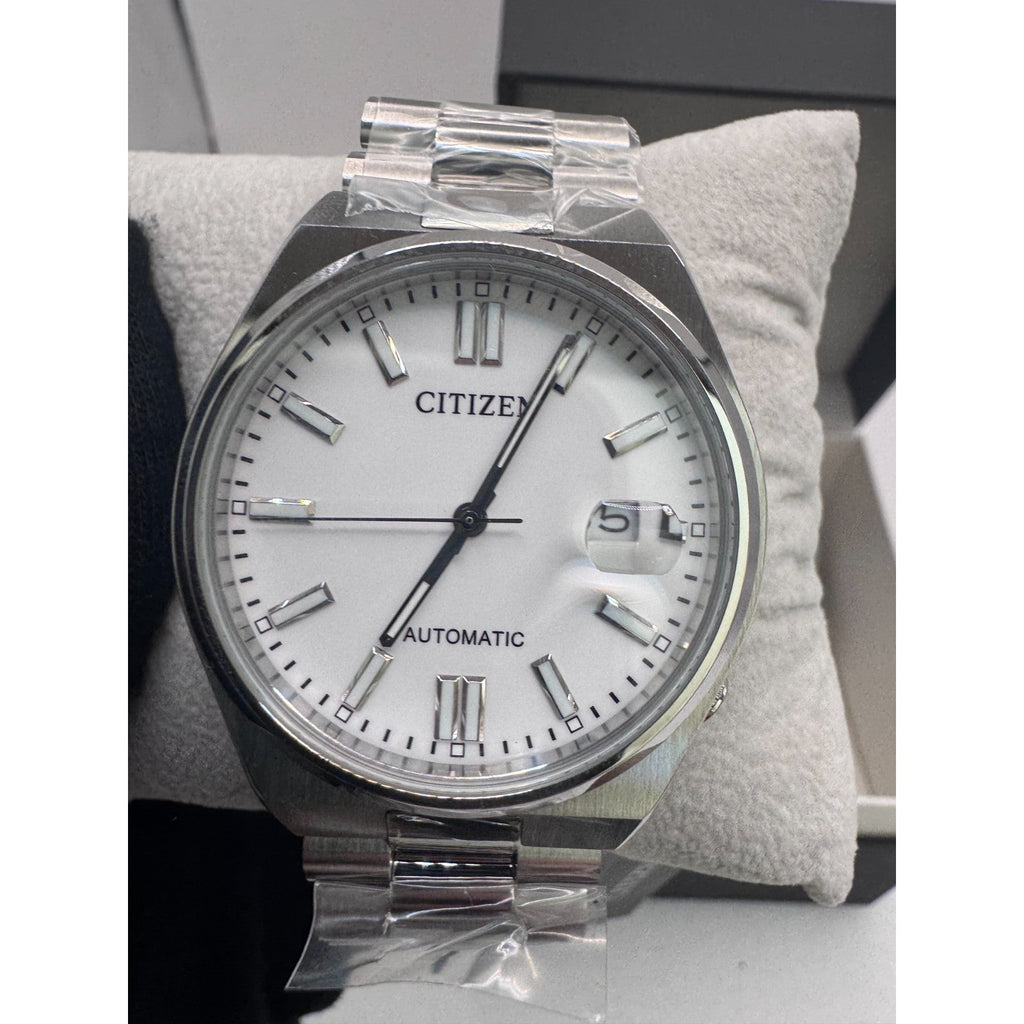 New-Citizen Tsuyosa NJ0150-81A Automatic White Dial Stainless Steel Men’s Watch