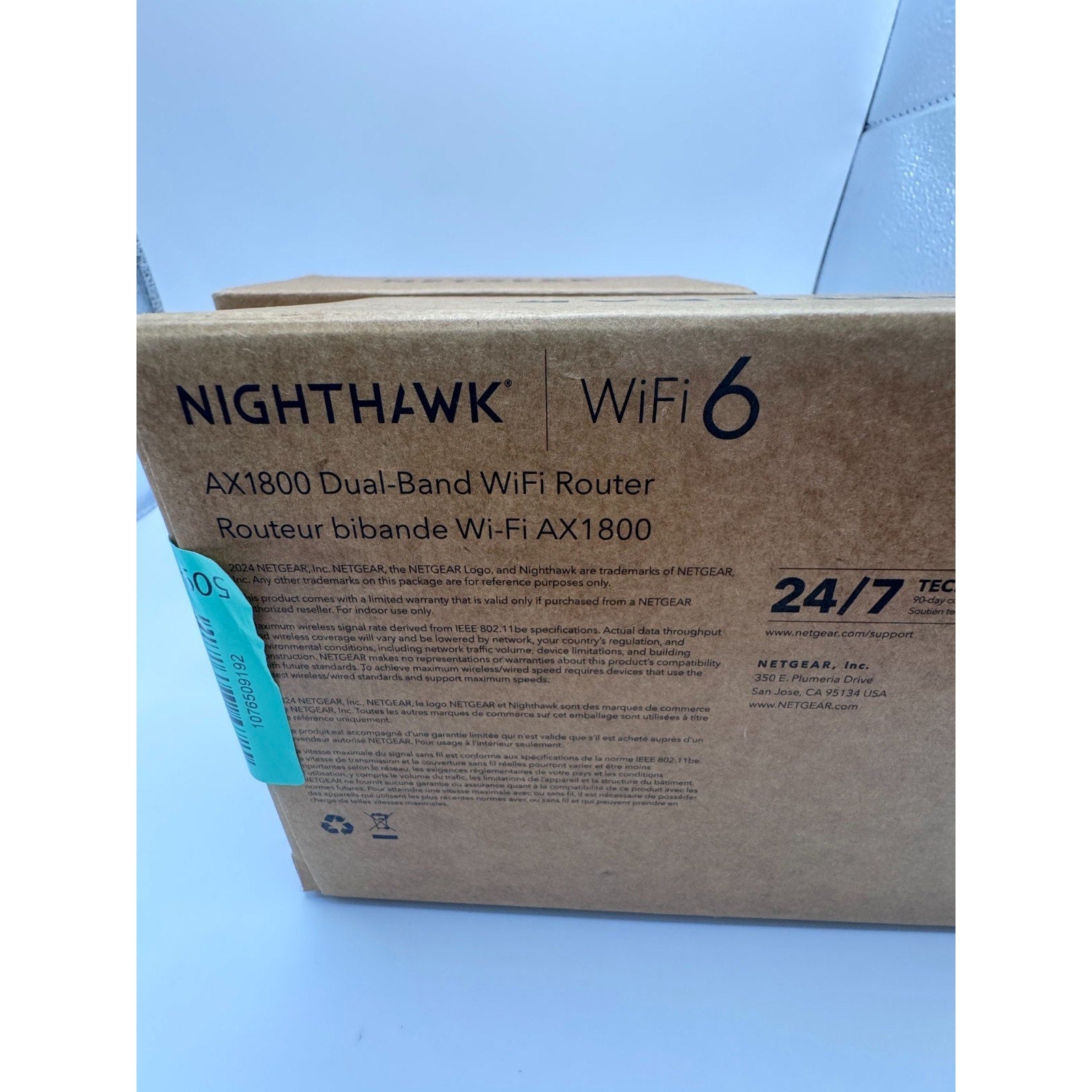 NEW NETGEAR 4-Stream WiFi 6 Router R6700AX – Router Only, AX1800 Wireless Speed