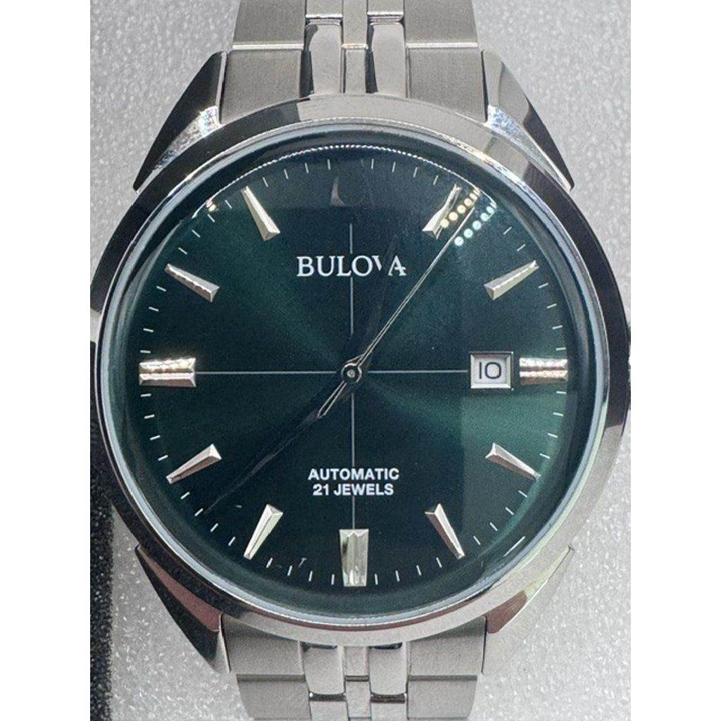 Bulova Sutton 96B424 Sutton Stainless Steel Automatic Men's Watch New MSRP- $349