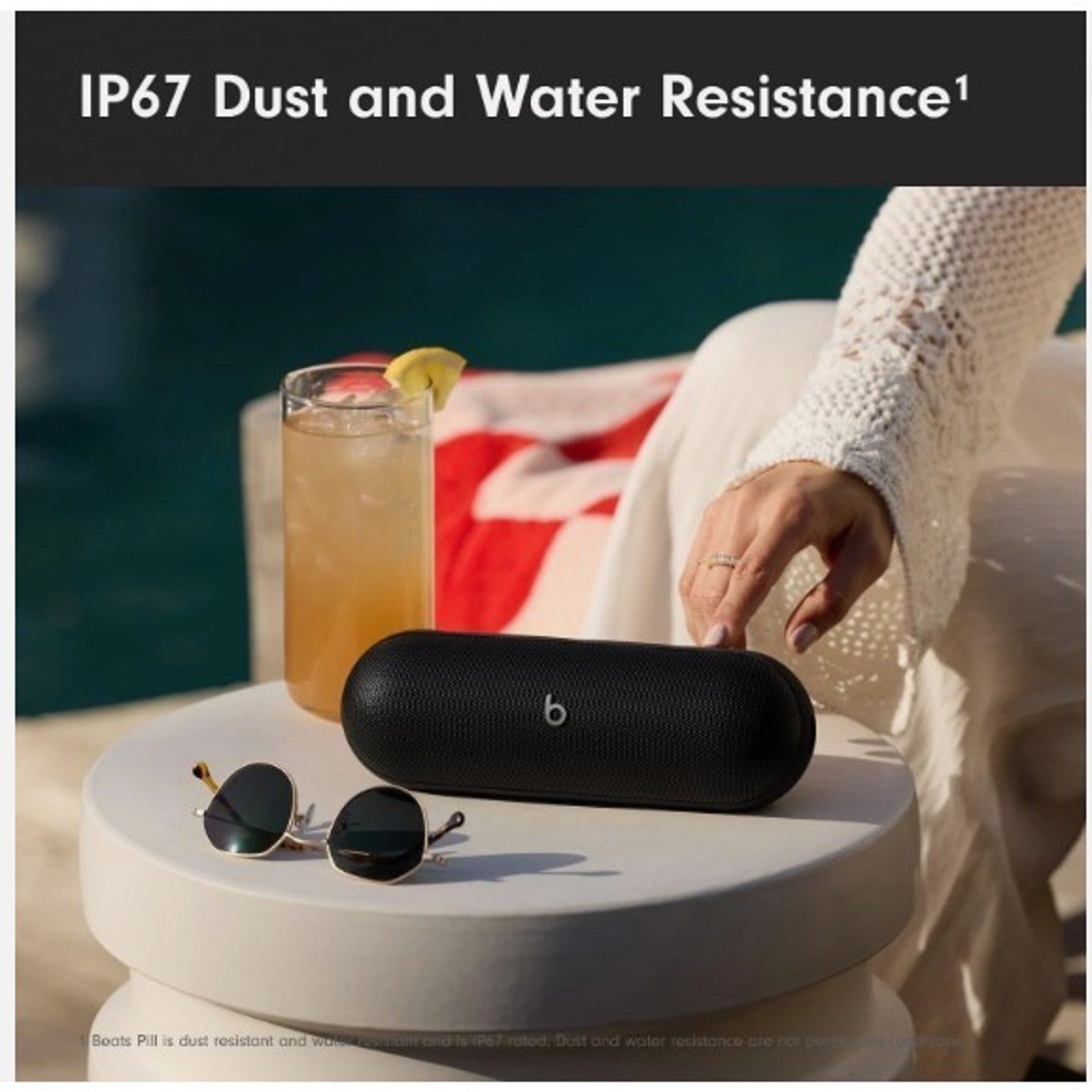 Beats Pill Portable Wireless Bluetooth Speaker Black MW443LL/A - BRAND NEW