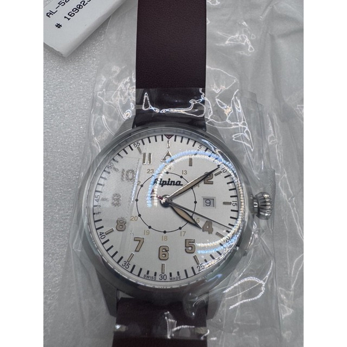 NEW RARE Alpina Startimer Pilot Heritage AL-525X4SH6 Automatic Swiss Men's Watch
