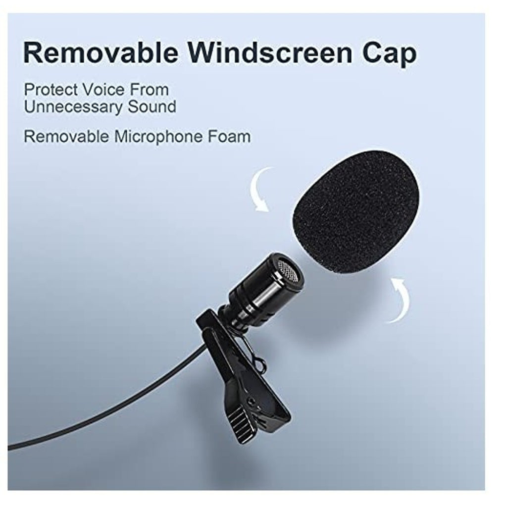 NEW Phenyx Pro PTU-5000 Wireless Lapel Microphone with Mini XLR Jack