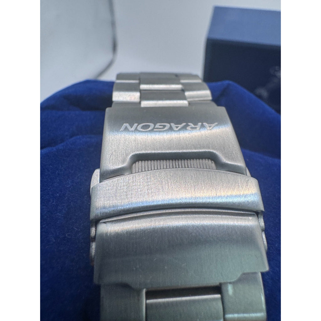 Aragon A064 ORANGE Divemaster Automatic 45mm NEW set