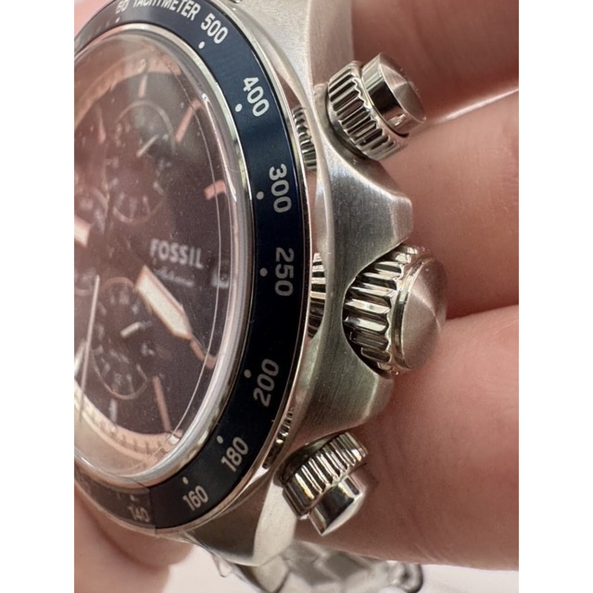 Fossil Autocross Sport Tourer Chronograph Quartz Blue Dial Men's Watch BQ2869
