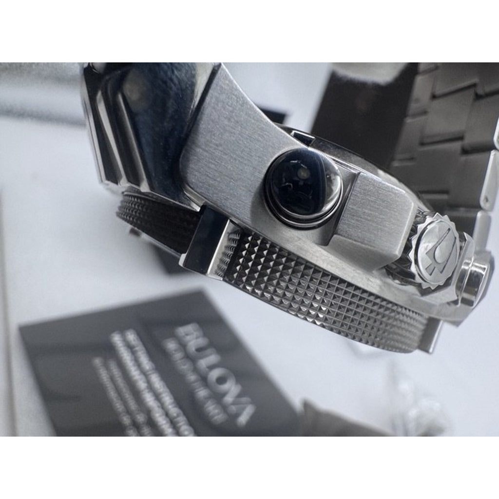 Bulova Precisionist Chronograph Stainless Steel Quartz Men's Watch 98B405
