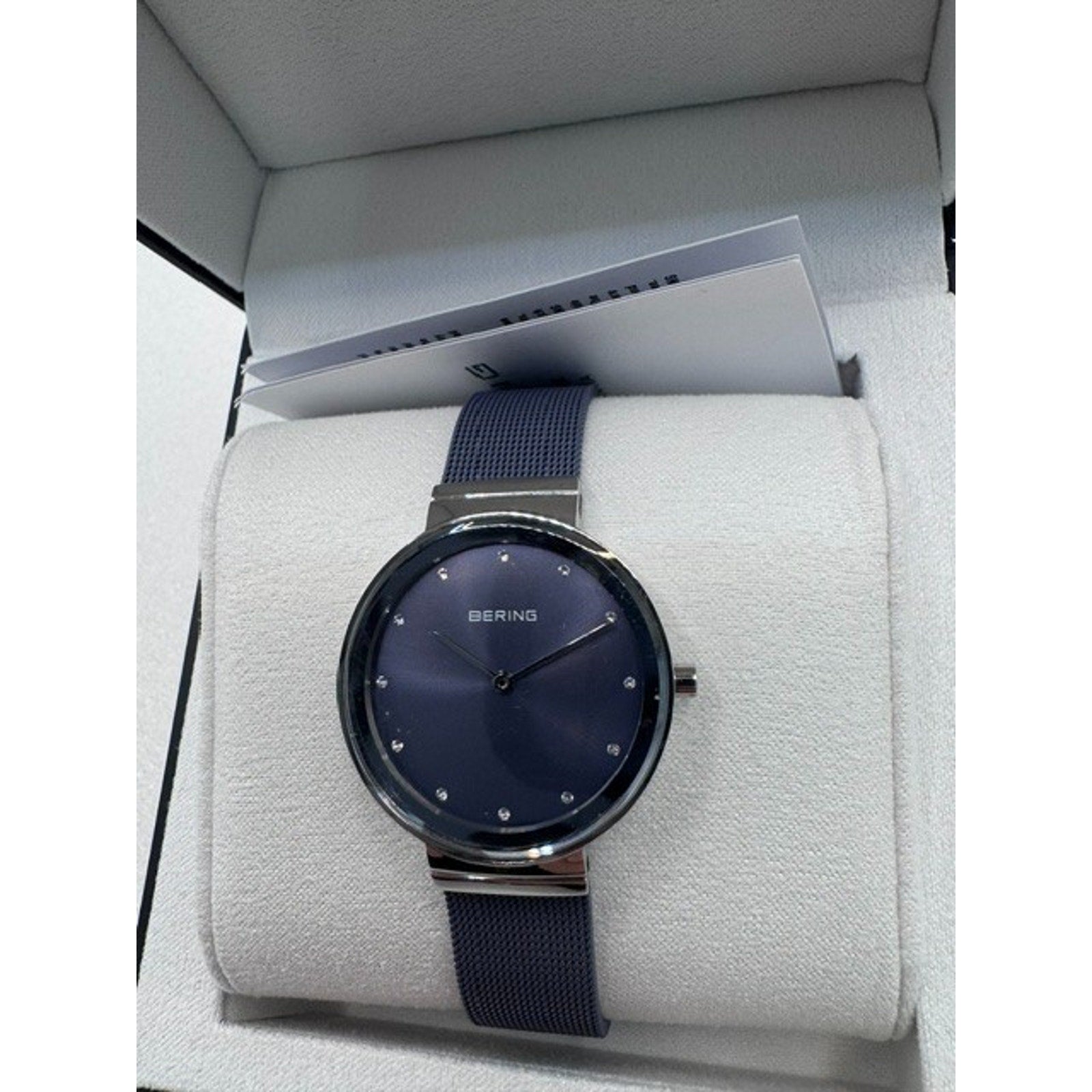 SWAROSKI Bering Women's Watch Classic Lavender Dial Stainless Steel