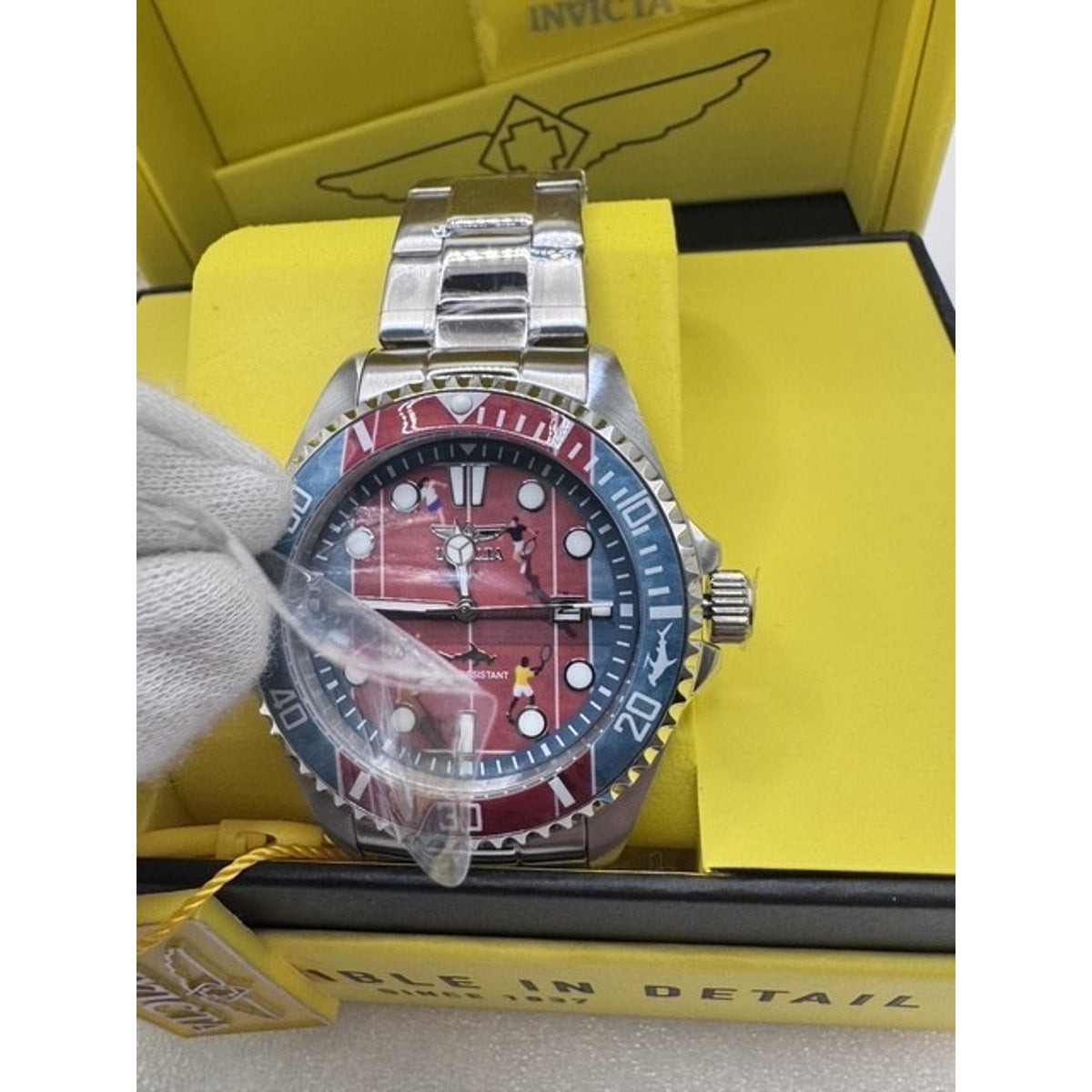 Invicta Pro Diver Visions from Above 51055 Men's Watch 43mm Tennis - Brand New
