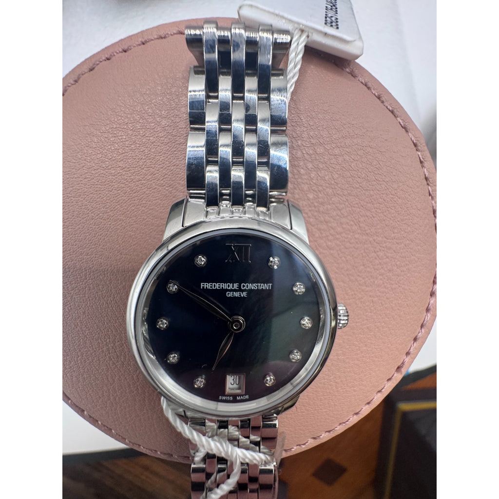 Frederique Constant Slimline Women's watch FC-220MPBD1S26B Brand NEW