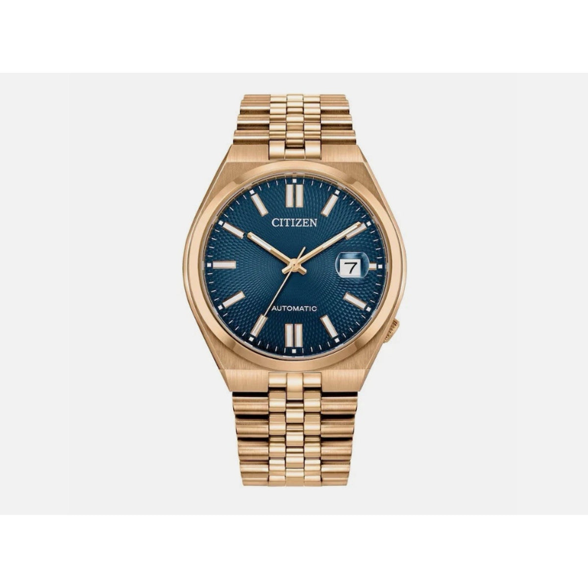 Citizen® Men’s Watch TSUYOSA Blue Dial Gold Automatic