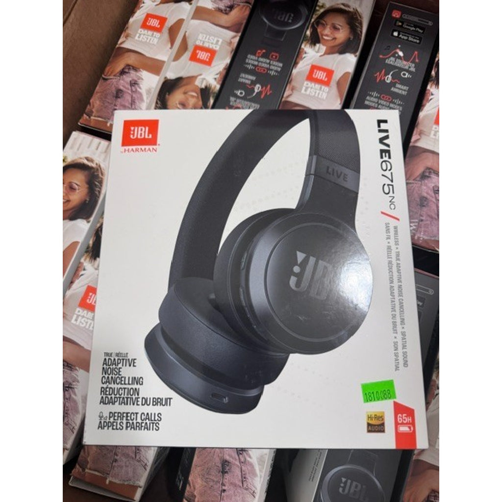 Enire Box of JBL Live 675NC True Adaptive Noise Cancelling Headphones - 14 PAIRS