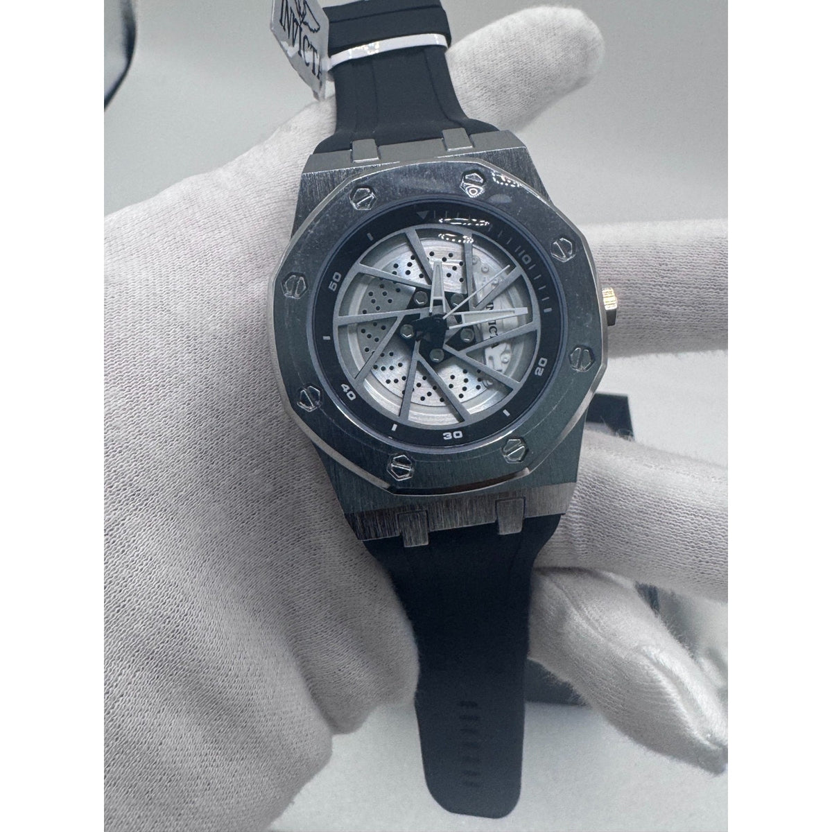 Invicta Speedway Rim Men's Watch - 42mm, Black (70038) MSRP $199