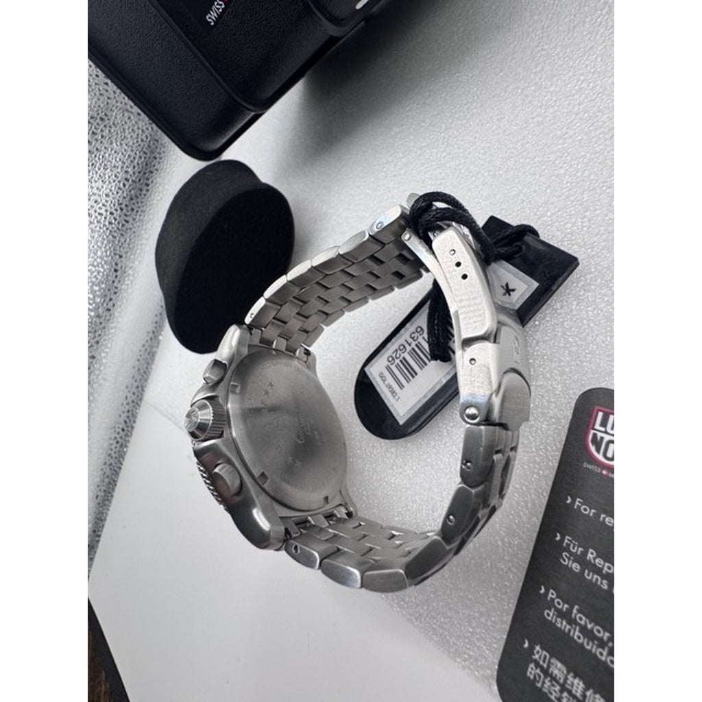 Luminox 9382 Gent's Chrono Black Dial Steel Bracelet Dive Watch