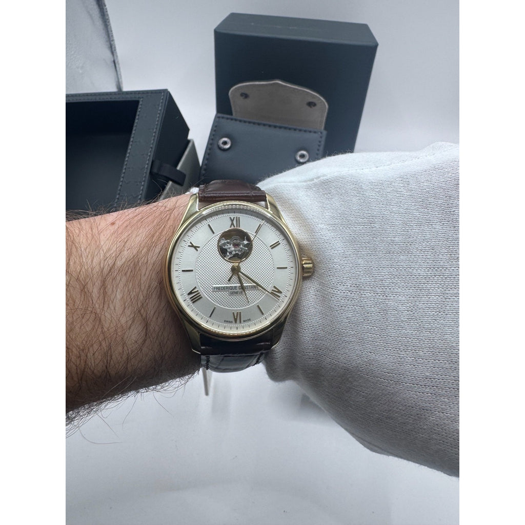 Frederique Constant FC-310MS5B5 Gold Heart Beat Automatic Mens Watch