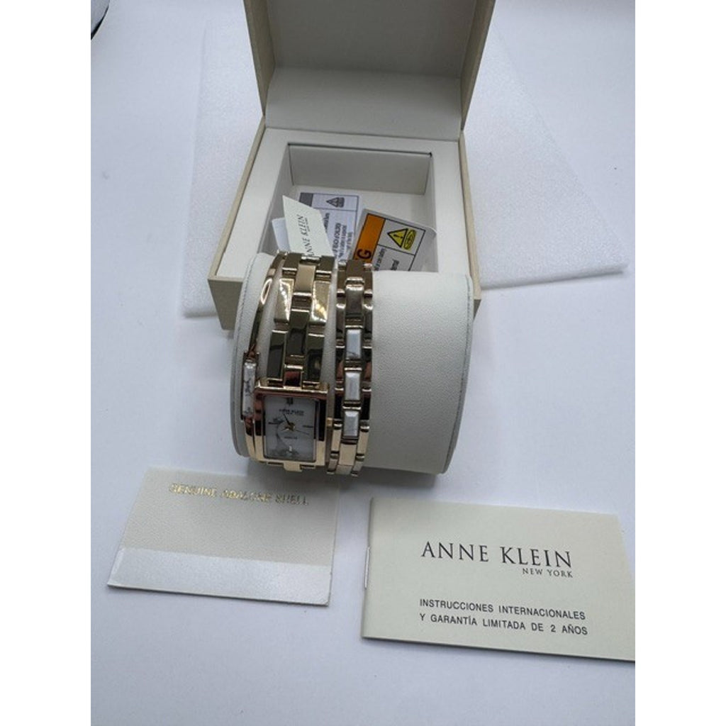 Anne Klein 12/7748HLST NY Ladies Howlite WATCH & BRACLET SET BRAND NEW!! In Box