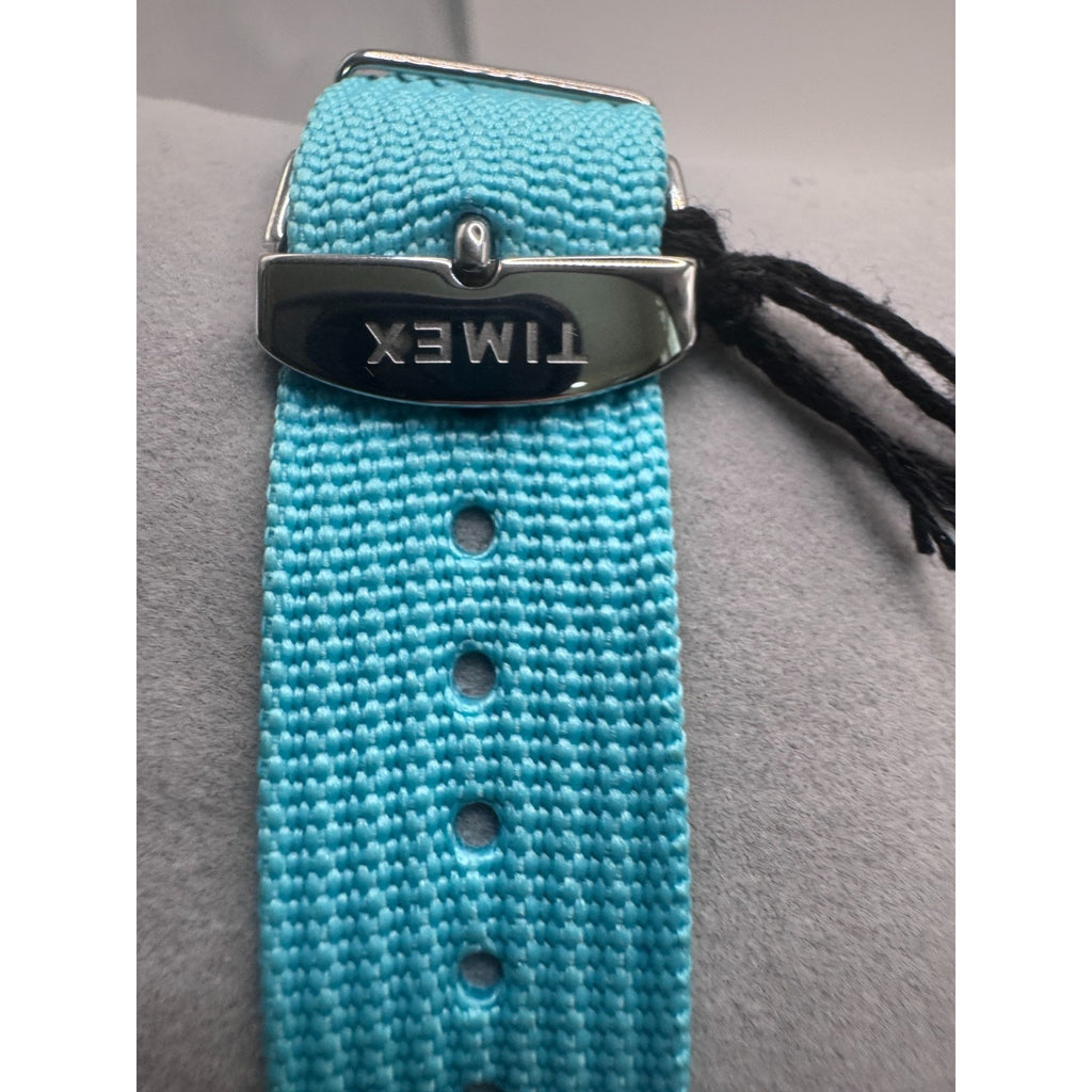 Timex Weekender 40mm Blue strap White Dial Men's Watch TW2W99600 - NEW