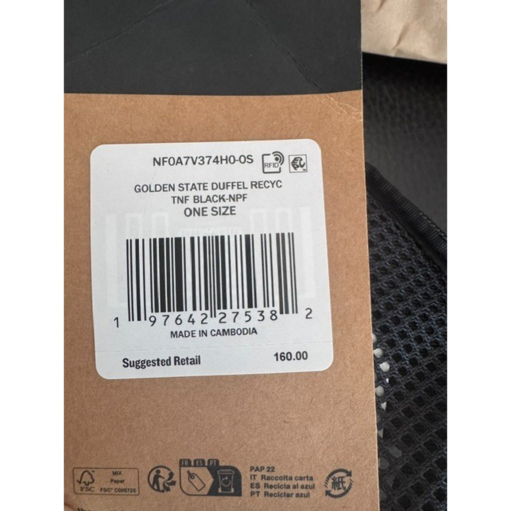 NEW SEALED The North Face Base Camp Duffel Bag - Black 71L (Size Medium Duffle)