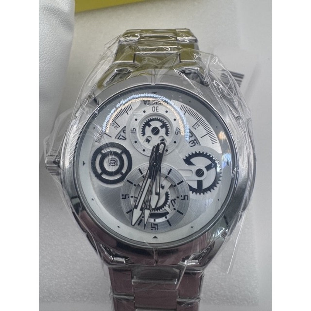 Invicta S1 Rally (79011) 44mm Men’s Quartz Watch - Silver Stainless Steel - NEW