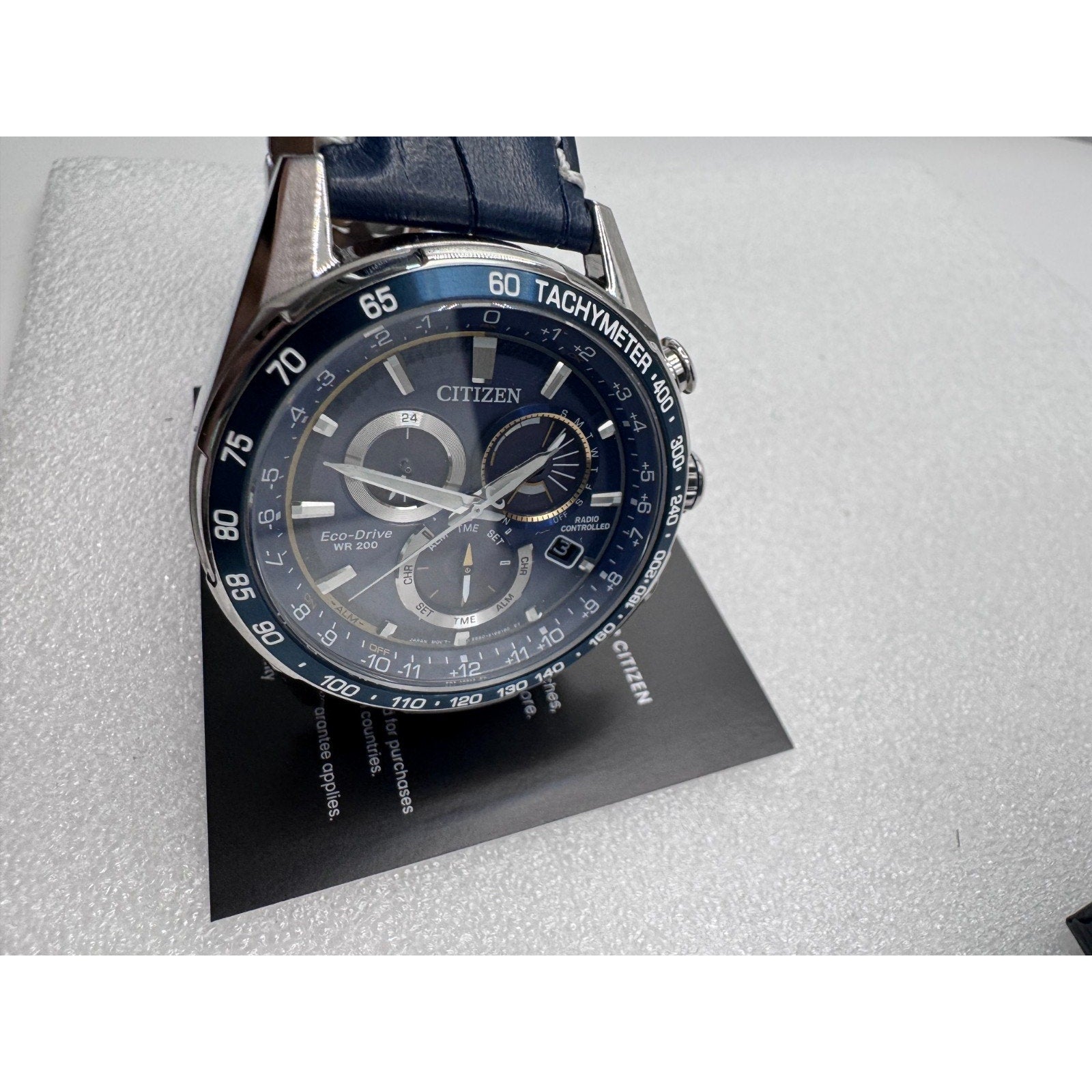 NEW Citizen NAVY CB5918-02L Atomic Time Eco-Drive Perpetual Calendar Men's Watch