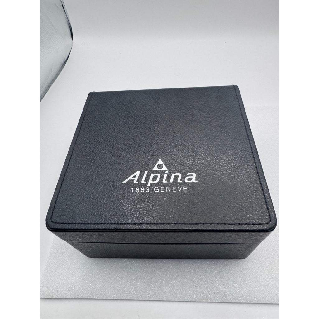 Swiss Made Alpina Pilot Chronograph Big Date Green Dial Mens Watch AL-372GR4S26