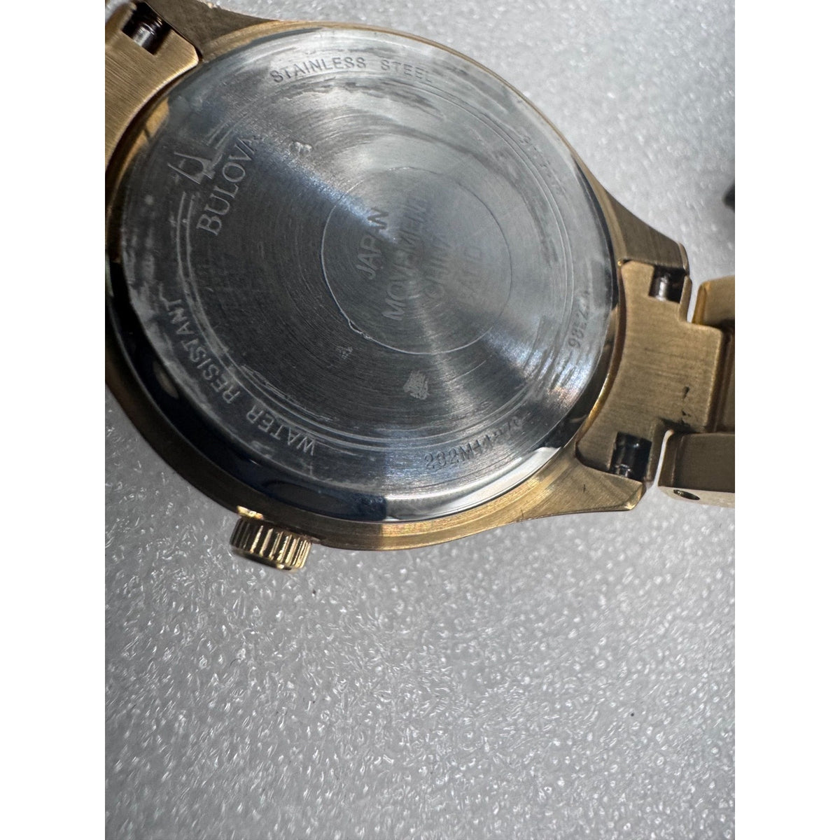 Bulova Women's Quartz Gold-Tone Watch 32mm 98L274 $365 MSRP