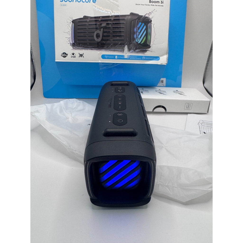 Soundcore Boom 3i by Anker,Compact Outdoor Speaker,IP68 Waterproof,Bluetooth