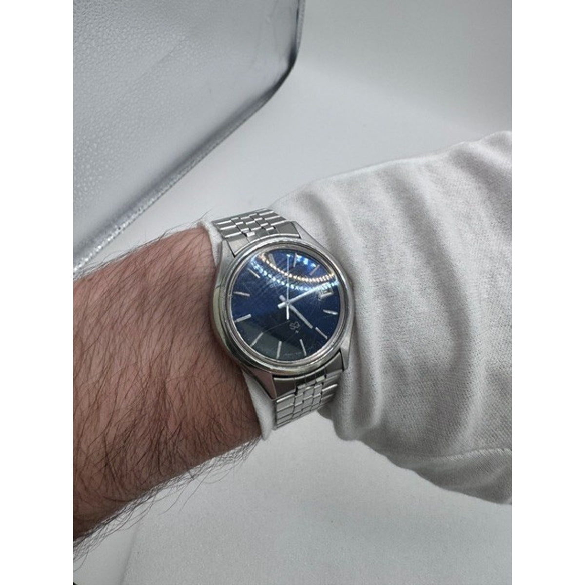 Vintage Seiko Quartz Mens Watch 7545-7009