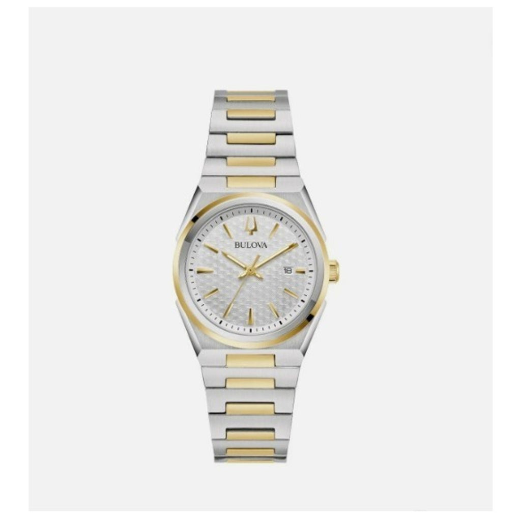NEW Bulova Women's Classic Two-Tone Stainless Steel Quartz Watch 98L323