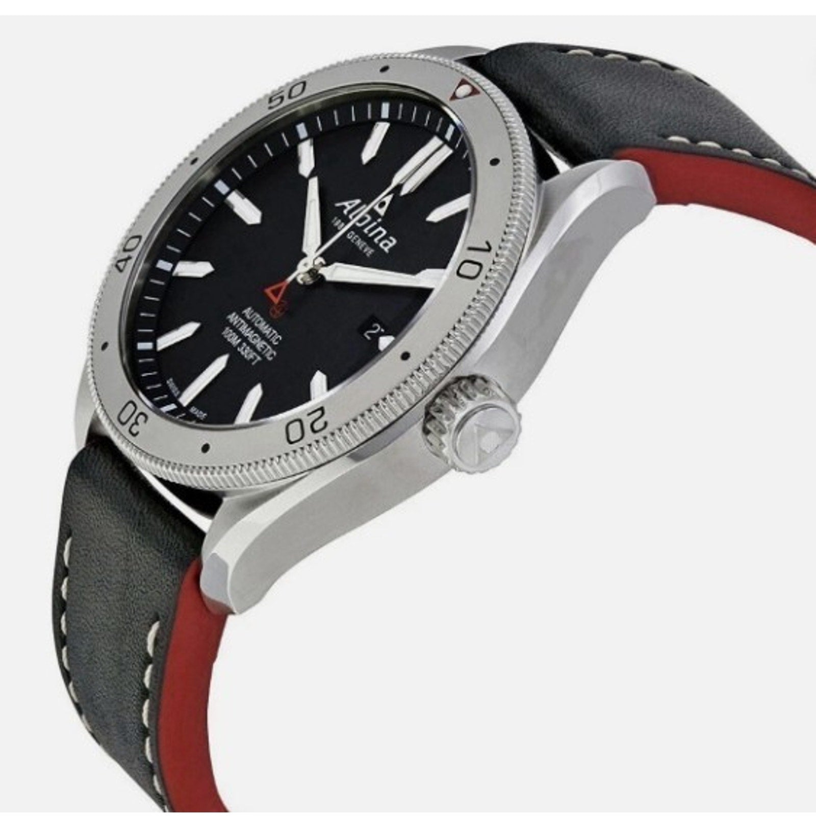 Awesome Swiss Alpina Alpiner 4 Automatic Black Dial 40mm Men's Watch AL-525B4AQ6