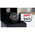 NEW Luminox F-22 Raptor Black Titanium Men's Quartz Watch XA.9272