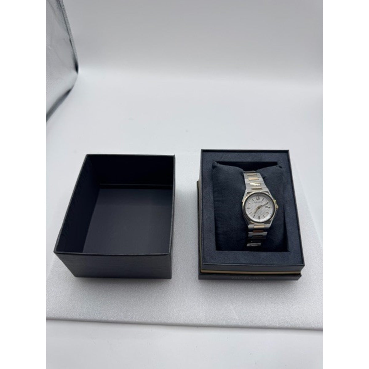 Bulova Classic Two-Tone Stainless Steel Quartz Men's Watch 98B424 NEW